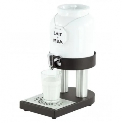 DISTRIBUTEUR DE LAIT FROID EN PORCELAINE 4L